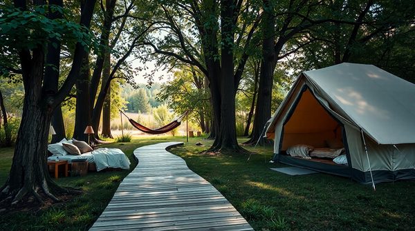 Séjournez dans un camping 4 étoiles : luxe, nature et détente